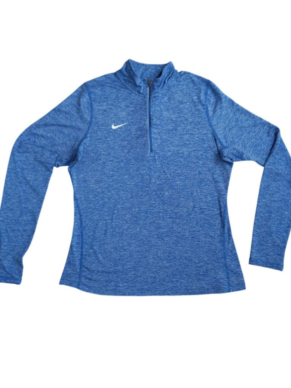 Nike Dri-FIT Element Women's 1/2-Zip Top - Blue Heather Activewear, Size L